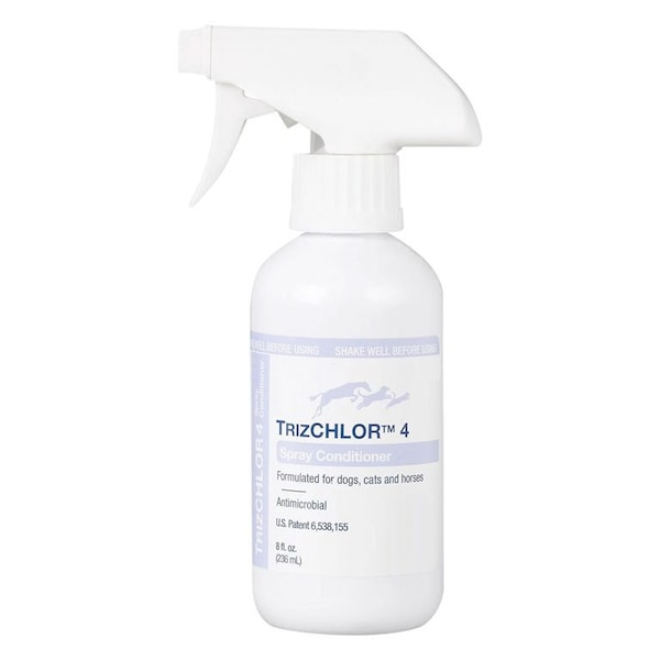 Trizchlor 4, SPRAY, CONDITIONER, FOR DOGS, CATS & HORSES, 8OZ BOTTLE 35637 - main